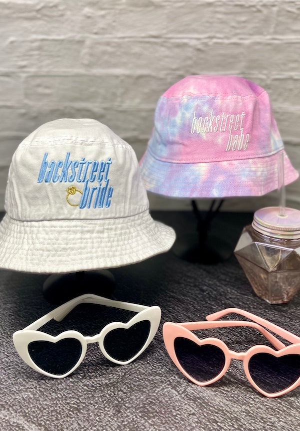 Backstreet Bride | Backstreet Babe - Ultimate Boy Band Bachelorette Party Hats!