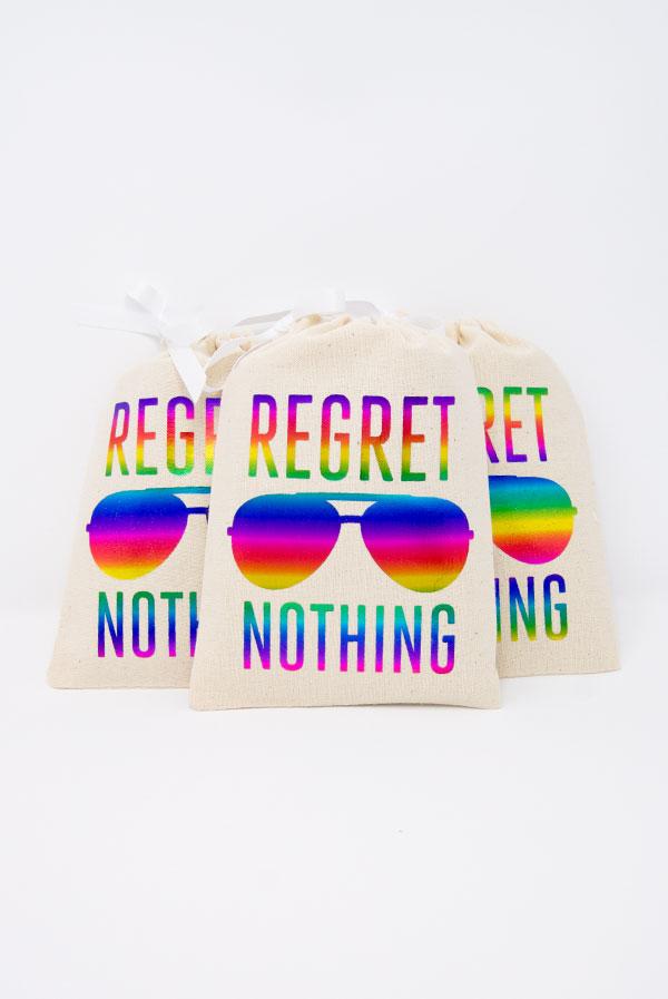 Regret Nothing Hangover Kit Bag