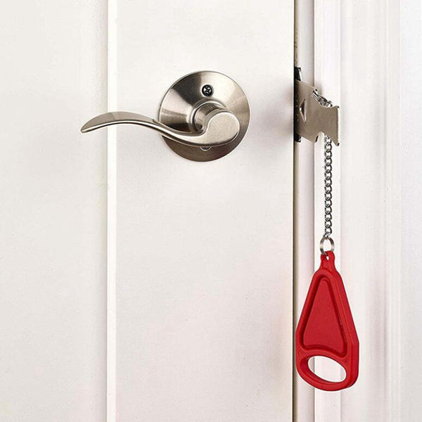 Portable Hotel Door Lock  Self-Defense Door Stop