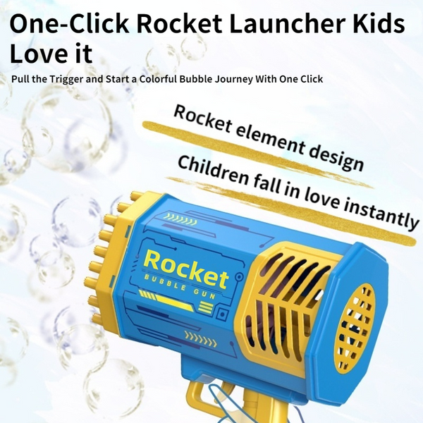 Rocket Launcher Bubble Gun