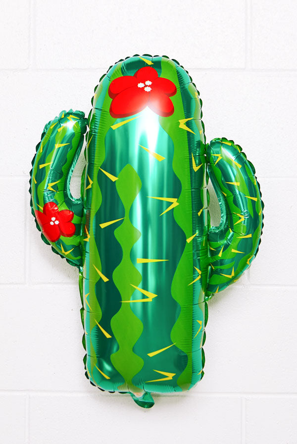Large Cactus Party Balloon